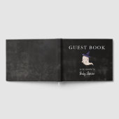 ハロウィーンベビーシャワーガール幽霊 ゲストブック (全面)