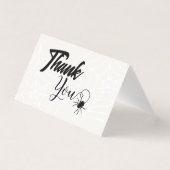 ハロウィーンベビーシャワーサンキューカード (正面)