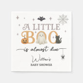 ハロウィーンベビーシャワーデコール スタンダードカクテルナプキン (正面)