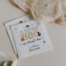 ハロウィーンベビーシャワーデコール スタンダードカクテルナプキン