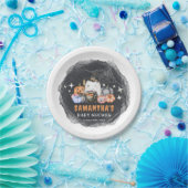 ハロウィーンベビーシャワーリトルブカボチャ ペーパープレート (パーティー)