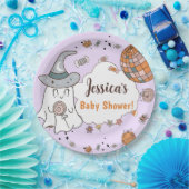 ハロウィーンベビーシャワーリトルブー紙プレート ペーパープレート (パーティー)