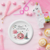 ハロウィーンベビーシャワーリトルブー紙プレート ペーパープレート (パーティー)