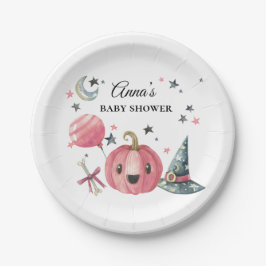 ハロウィーンベビーシャワーリトルブー紙プレート ペーパープレート