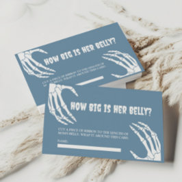 ハロウィーンベビーシャワー彼女のベリーカードはどれくらい大きい エンクロージャーカード