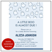 ハロウィーンベビーシャワー招待状ズリトルブー 招待状