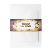 ハロウィーンベビーシャワー招待状用帯 招待状ベリーバンド (正面例)