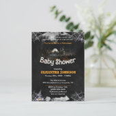 ハロウィーンベビーシャワー招待状 インビテーションポストカード (スタンド正面)