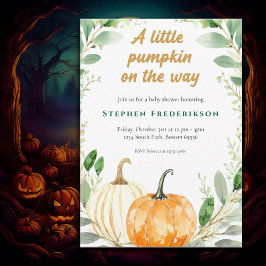 ハロウィーンベビーシャワー招待状 招待状