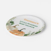 ハロウィーンベビーシャワー紙プレート ペーパープレート (アングル)