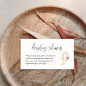 ハロウィーンベビーディスプレイシャワー囲いカード エンクロージャーカード