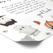 ハロウィーンベビーベリーサイン ポスター (角)