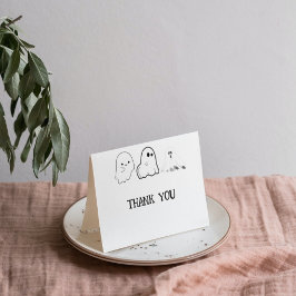 ハロウィーンベビー感謝してい醸造あなたベイビーシャワー サンキューカード