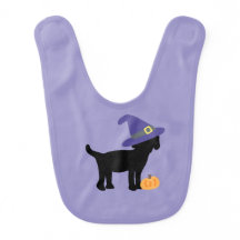 ハロウィーンベビー用ビブとドッグデザイン