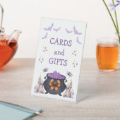 ハロウィーンベビー醸造ベビーシャワーカードとギフト 台座サイン (インサイチュ)