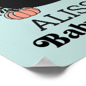 ハロウィーンベビー醸造ベビーシャワー歓迎サイン ポスター (角)