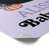 ハロウィーンベビー醸造ベビーシャワー歓迎サイン ポスター (角)