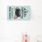 ハロウィーンベビー醸造ベビーシャワー歓迎バナー 横断幕 (インサイチュ)