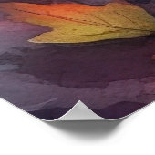 ハロウィーンベルギーベルギーシェパンプキンス怖い ポスター (角)