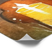 ハロウィーンベルネーズマウンテンとカボチャ怖 ポスター (角)