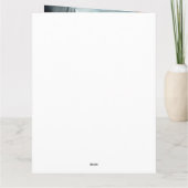 ハロウィーンベンガル猫カボチャ怖 カード (裏面)