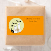 ハロウィーンベーキングまたはドリンクのミックスラベルは非常に良い ラベル (インサイチュ)