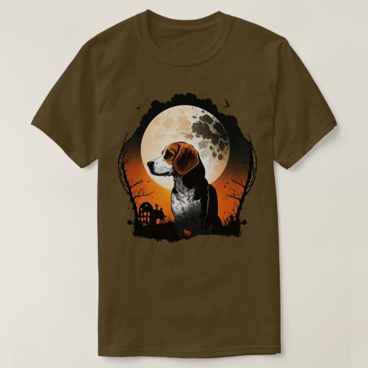 ハロウィーンベーグル Tシャツ (デザイン正面)