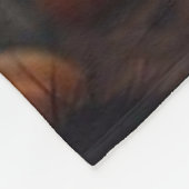 ハロウィーンペットポートレート毛布不気味フリーススロー フリースブランケット (角)