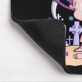 ハロウィーンホラーギフトパステルゴシック不気味かわいい マウスパッド (コーナー)