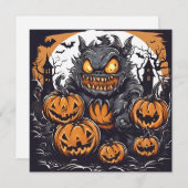 ハロウィーンホラーナイト シーズンカード (正面/裏面)