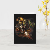 ハロウィーンホラーナイトHHNユニバーサルモンスター カード (黄色い花)