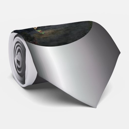 ハロウィーンホラーハウス ネクタイ (ロール)