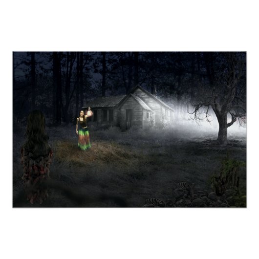 ハロウィーンホラーハウス ポスター (正面)