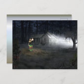 ハロウィーンホラーハウス ポストカード (正面/裏面)