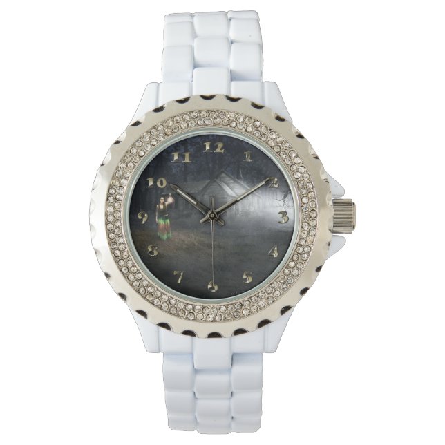 ハロウィーンホラーハウス 腕時計 (正面)