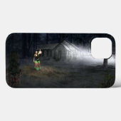 ハロウィーンホラーハウス Case-Mate iPhoneケース (裏面 (横))