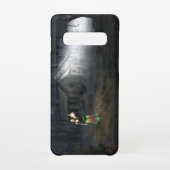 ハロウィーンホラーハウス SAMSUNG GALAXYケース (裏面)