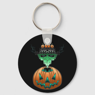 ハロウィーンホラーパンクゾンビ キーホルダー