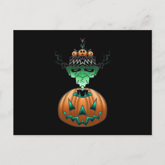 ハロウィーンホラーパンク ポストカード (正面)