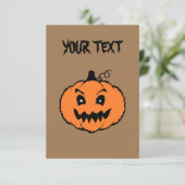ハロウィーンホラーパンプキン カード (スタンド正面)