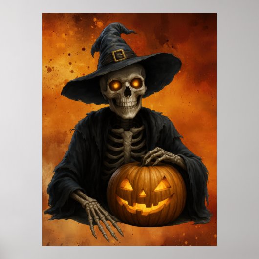 ハロウィーンホラーポスター ポスター (正面)
