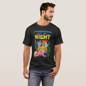 ハロウィーンホラーヴィンテージママ漫画本R Tシャツ (正面フル)