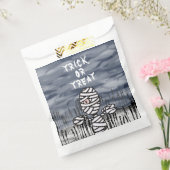 ハロウィーンホラー不気味なミイラのトリックまたはトリートバッグ フェイバーバッグ (封をした状態)