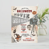 ハロウィーンホラー映画ナイトフィルムヴァンパイア怖い 招待状 (スタンド正面)