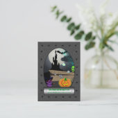 ハロウィーンホラー用品 – Ghostly Ghoulishギア 名刺 (スタンド正面)