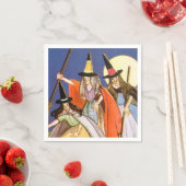ハロウィーンホリデーウィッチパーティーナプキンス スタンダードカクテルナプキン (インサイチュ)