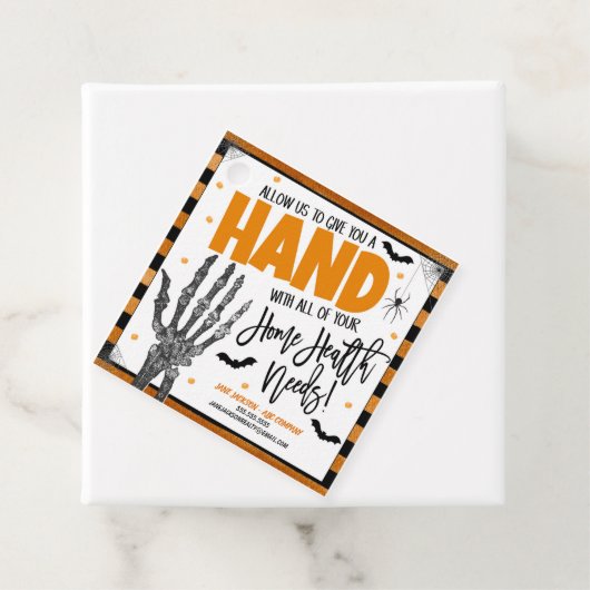 ハロウィーンホームヘルス紹介ギフトラベル フェイバータグ (インサイチュ)