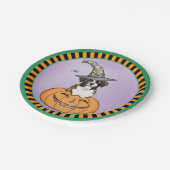 ハロウィーンボクサー紙プレート ペーパープレート (アングル)