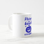 ハロウィーンボディビルダージムフィットネス-幽霊トレーニング コーヒーマグカップ (正面左)