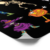 ハロウィーンボーイズ骨格ゾンビホラーカボチャMummy ポスター (角)